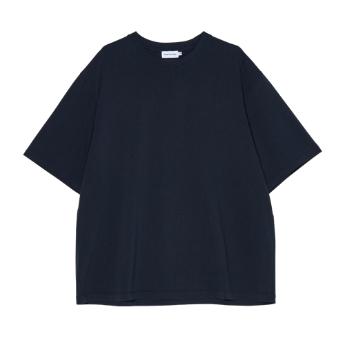 (2023 S/S)  Relaxed Short Sleeved T-shirts (Dark Navy)