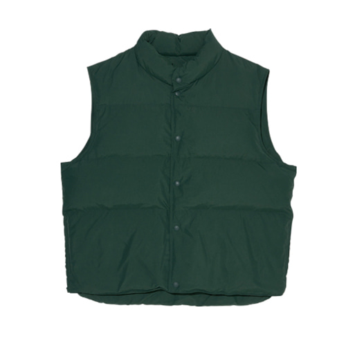 Comfort Goose Down Vest (Dark Green)