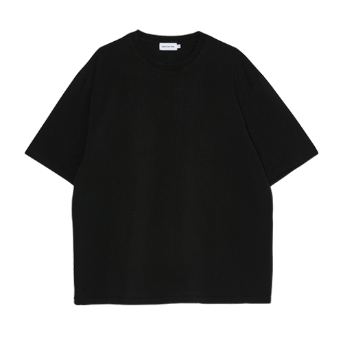 Relaxed Short Sleeved T-shirts (Black)