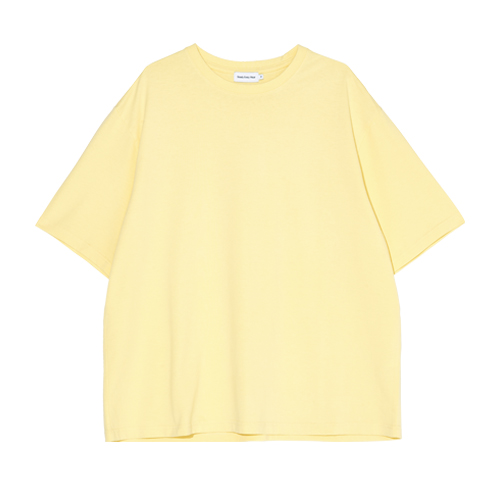 Relaxed Short Sleeved T-shirts (Lemon)