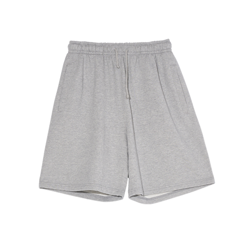 Relaxed Sweat Shorts (Grey Melange)