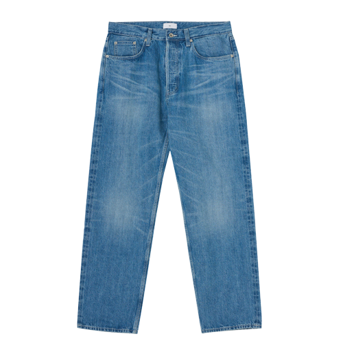 [SEW] Straight Selvedge Denim Pants (Medium Blue)