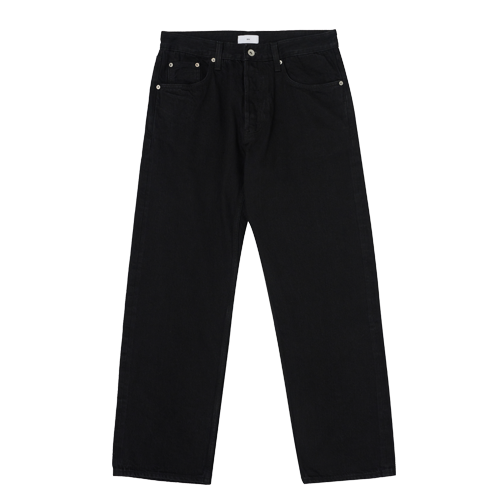 [SEW] Straight Selvedge Denim Pants (Black)